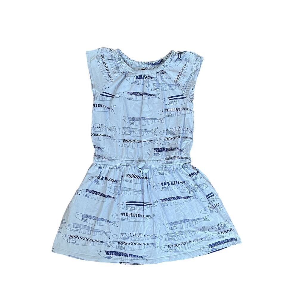 Tea Collection (5y) Blue Fish Dress